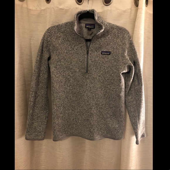 Patagonia Tops - Patagonia grey half zip
